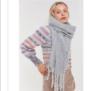 Urban Outfitters Gray Scarf